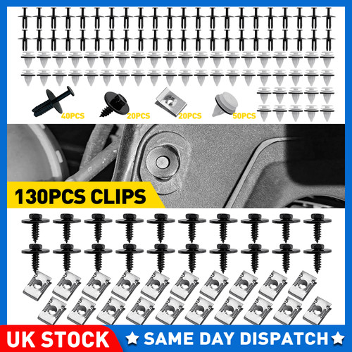 130pcs undertray guard clips - 130pcs,