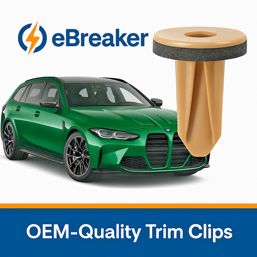 Bmw rear bumper - bracket, clip